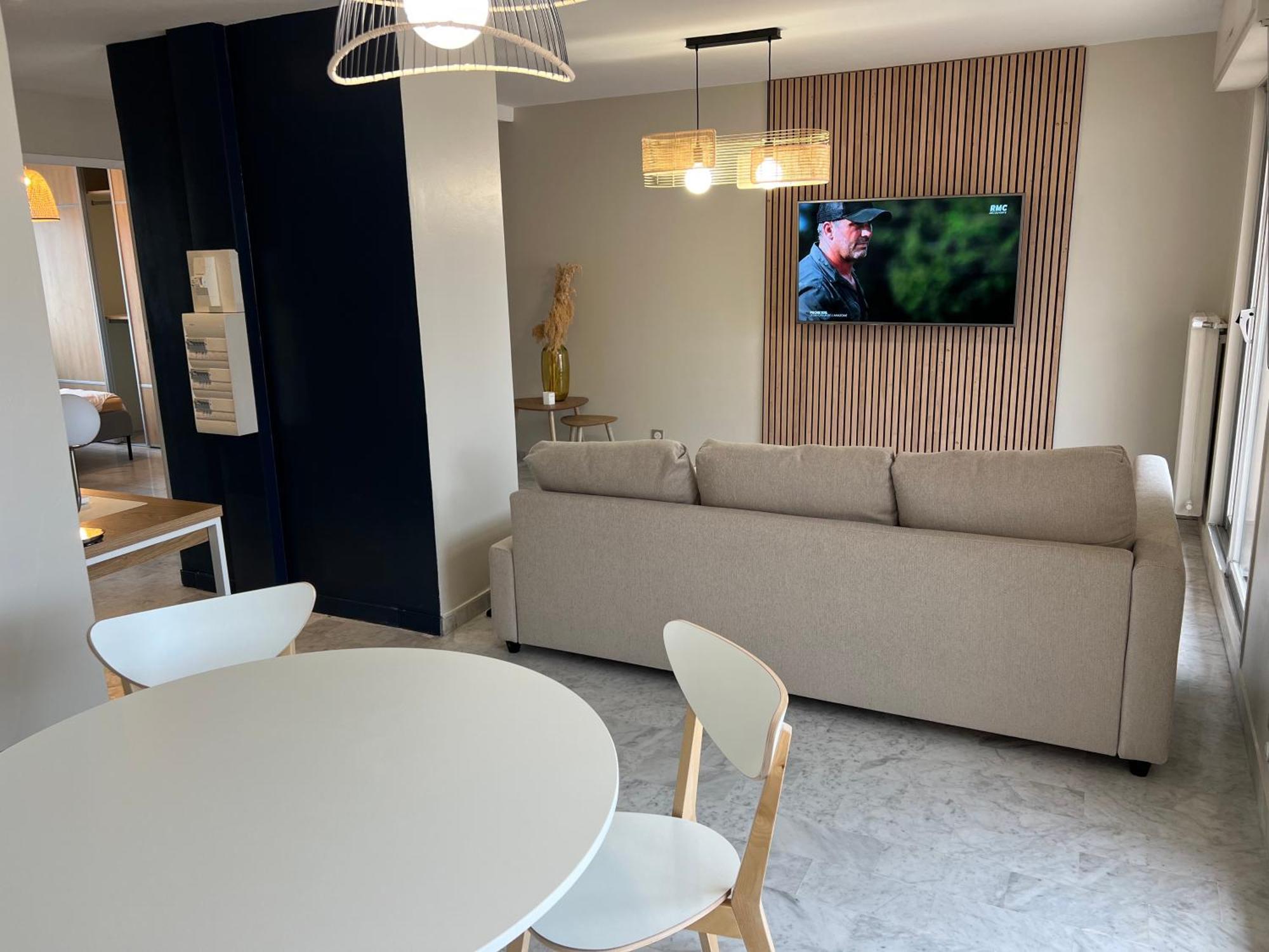 Superbe Appartement Vue Sur Mer Nice Eksteriør billede